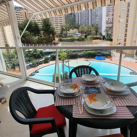Ideal Familias En Urbanizacion De Lujo A 600m De La Playa Levante Con Wifi, Ac Y Parking * Benidorm